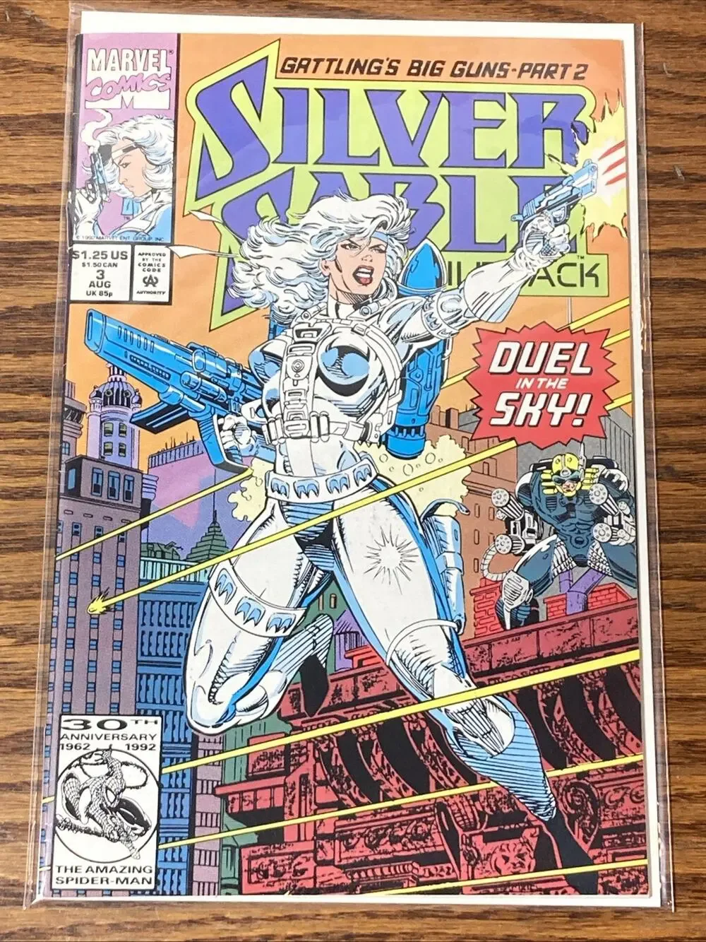Silver Sable and the Wild Pack #3 1992 Marvel Comics